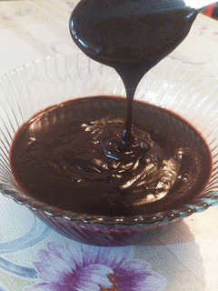 عکسی از دستور سس شکلات