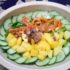 A picture of French salad.