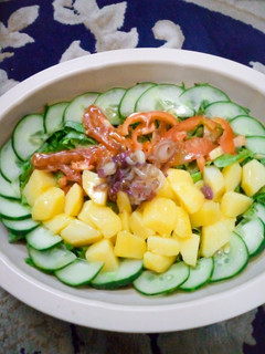 A picture of French salad.