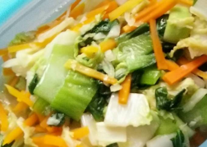 Resep Tumis Sawi Putih Pakcoyandwortel Oleh Jenny Ekarlina Cookpad