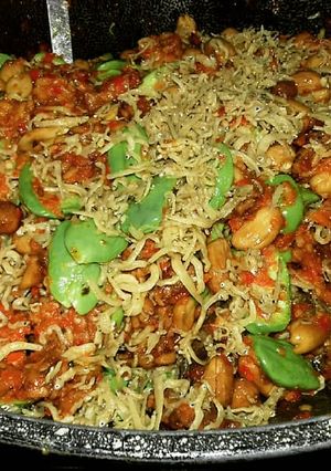Foto resep Ikan teri sambel petei, kerik tempe, kacang