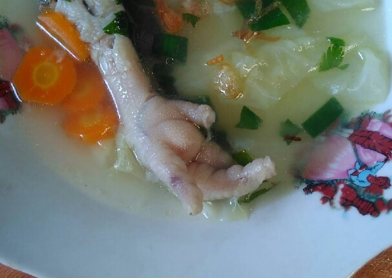 Langkah Mudah untuk Membuat Sayur sop ceker Anti Gagal