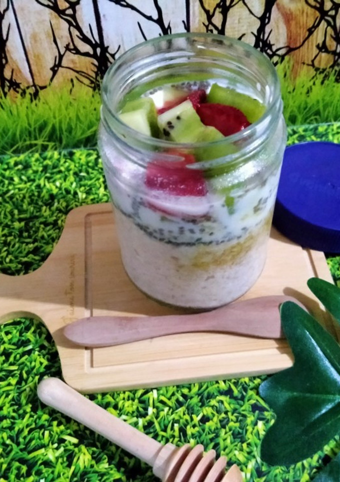 Foto resep Menu Diet Overnight Oats