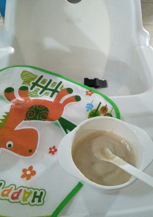 Foto resep Mpasi 6mos - breakfast - puree oats