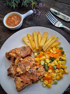 Foto resep Steak Tuna Saus BBQ