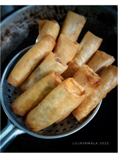 Foto resep Kulit Lumpia Isi Kari Ayam