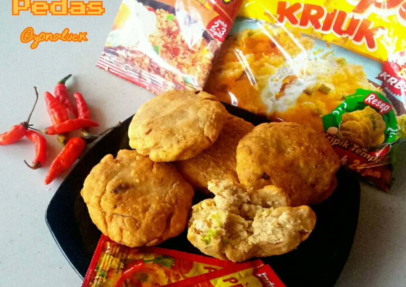 Bakwan Tempe Pedas