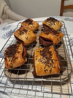 Una foto de Napolitanas de chocolate