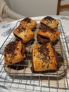 Una foto de Napolitanas de chocolate