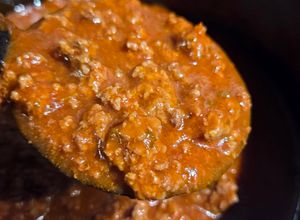 Una foto de Tuco de Carne Picada en Olla Eléctrica