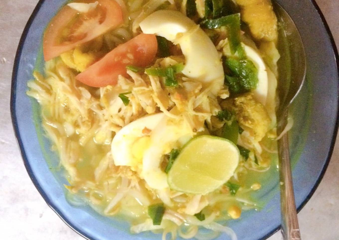 Soto ayam ekonomis