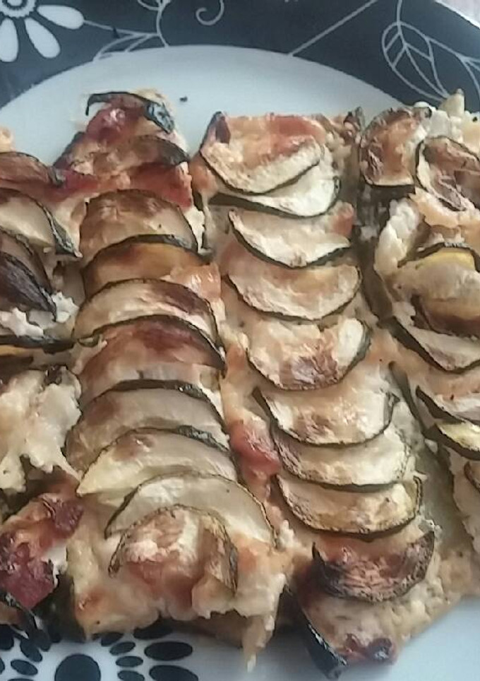 Una foto de 828. Tortita de calabacín al horno
