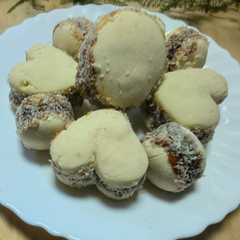 Alfajores Caseros De Maicena Con Crema De Leche o Nata / Sin Manteca-レシピのメイン写真