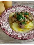 Salchichas con patatas