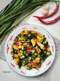 Tumis Tahu daun Kucai