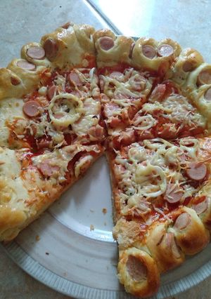 Foto resep Pizza Sosis