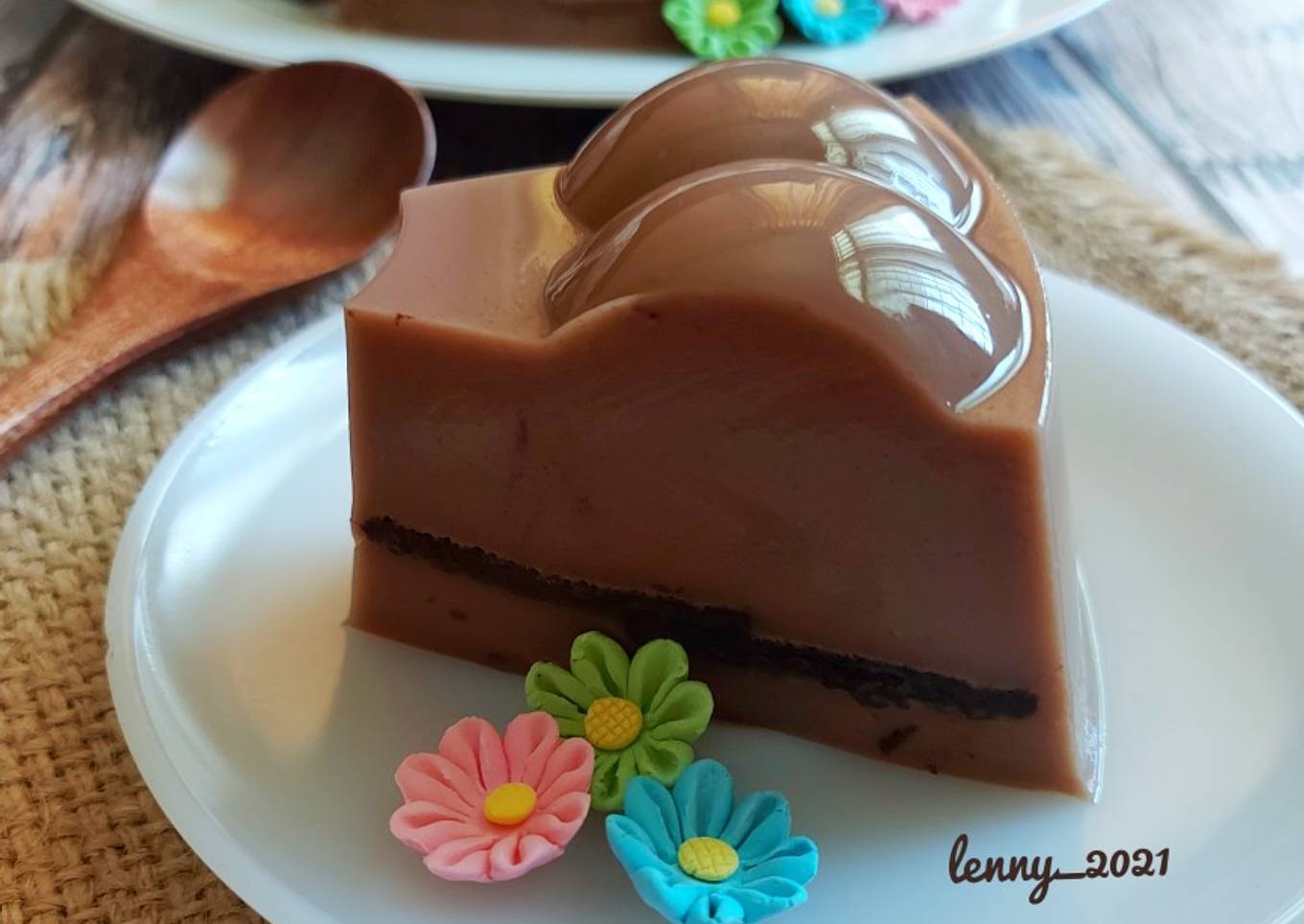 Pudding Cokelat Oreo