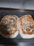 Pizza con masa casera