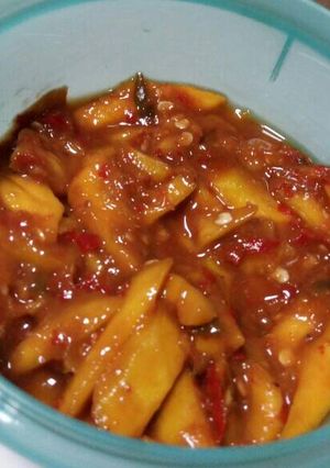 Foto resep Sambel mentah mangga kueni