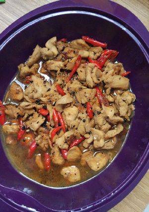 Foto resep Ayam Lada Hitam (Black Pepper Chicken) simpel