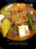 Sambel krecek daging sapi