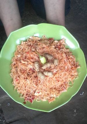 Foto resep Mie telur sambal balado