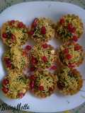 Green beans (chauli) chaat baskets