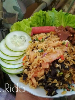 Foto resep Nasi goreng jamur kuping