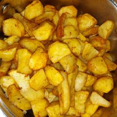 A picture of Baked potatoes.