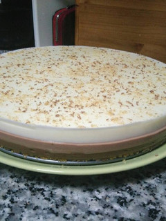 Una foto de Tarta de tres chocolates🍫