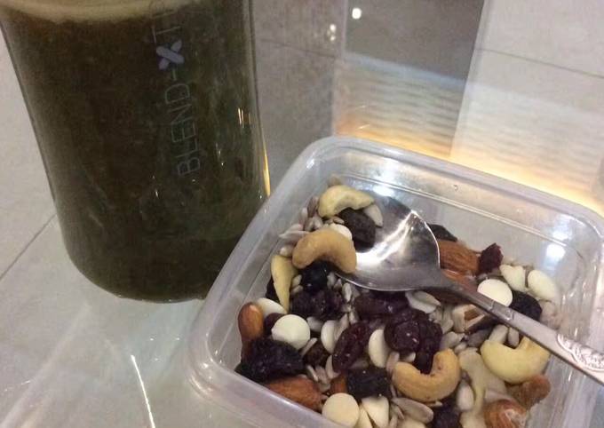 Simple Way to Make Speedy Green smoothie