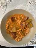 Guiso de Cardo con Alubias de Navarra