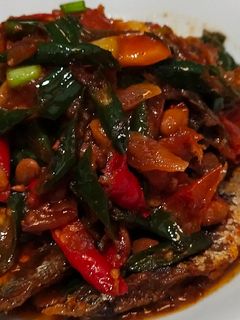 Foto resep Ikan dencis tumis tauco cabe ijo