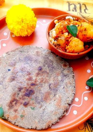 A picture of Kuttu ki Roti.