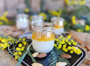 Foto di Crema al latte di mandorle