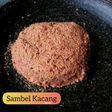 Sambel Kacang untuk Rujak Petis/Rujak Kucur dan Krupuk Sambel