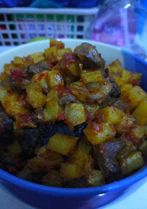 Foto resep Sambal goreng kentang ati ampela