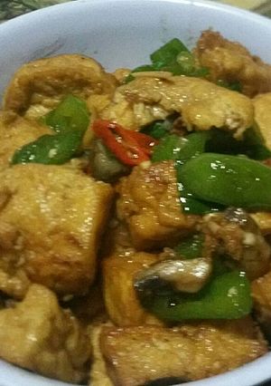 Foto resep Tahu tumis paprika
