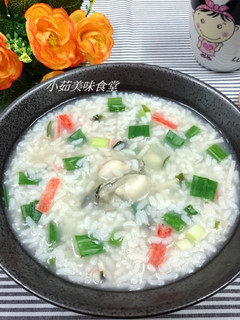 海味鮮蚵粥(輕鬆快速上菜) 的食譜成品照片