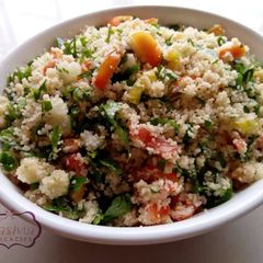 A picture of Tabbouleh salad.