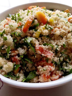 A picture of Tabbouleh salad.