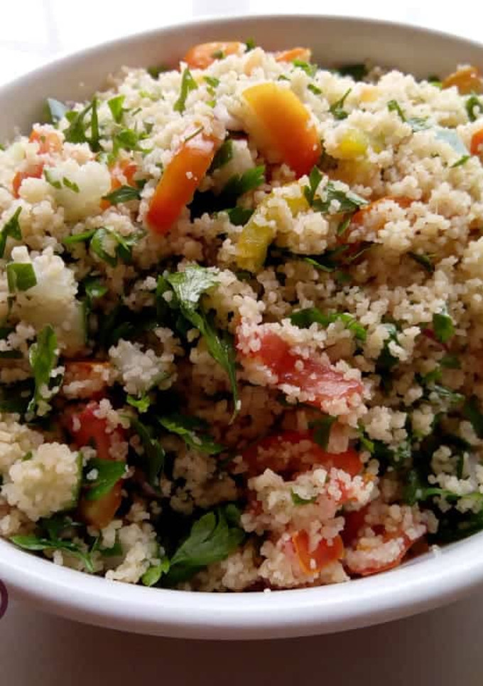 A picture of Tabbouleh salad.