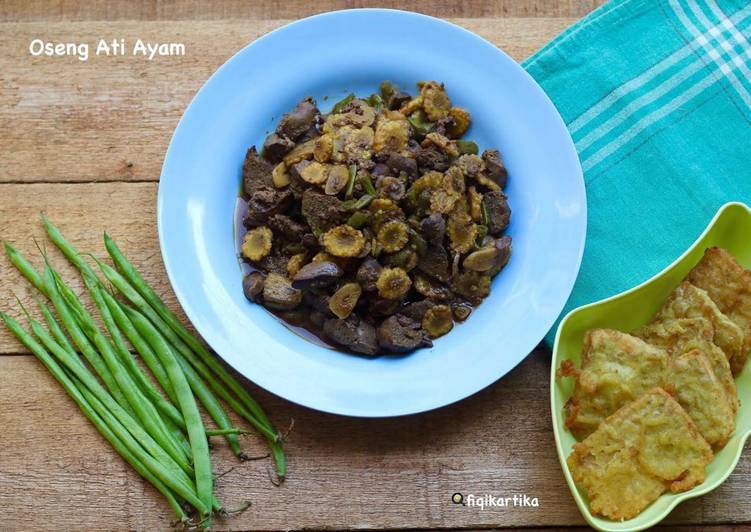Resep Oseng Ati Ayam Lezat