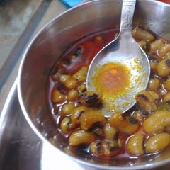 A picture of Lobia ki sabzi.