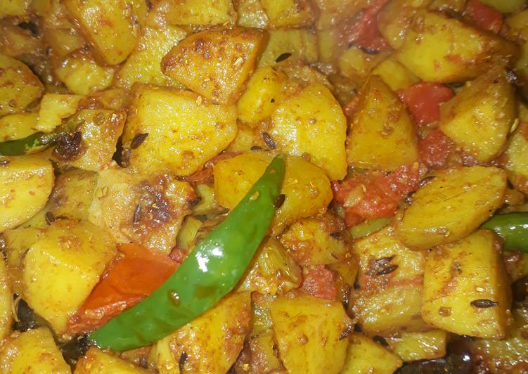 How to Prepare Tasty Jeera aloo