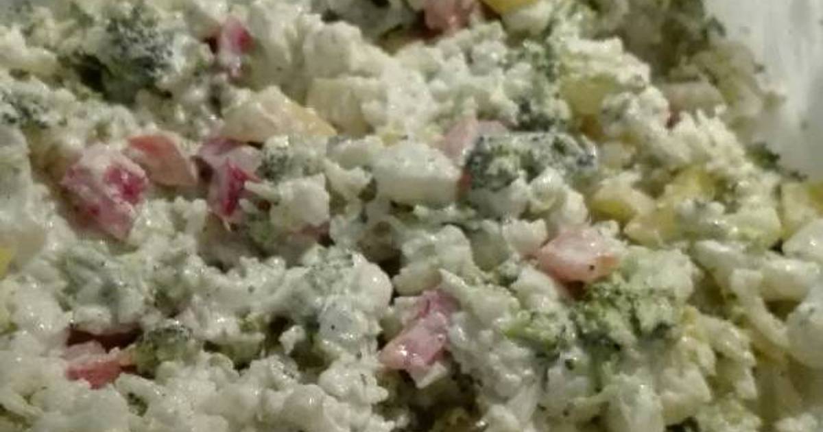 Crispy broccoli &cornflower salad Recipe by Lungi Msimango Cookpad