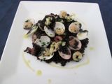 Riso Venere con Vongole e Gamberetti