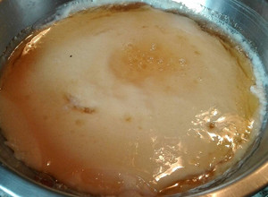 Una foto de Crema de maizena