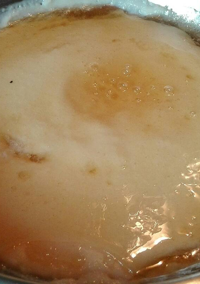 Una foto de Crema de maizena