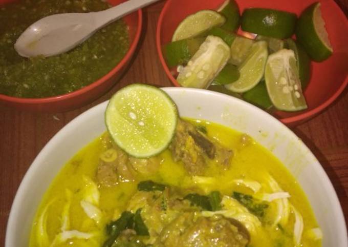 Soto ayam santan